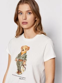 Polo Ralph Lauren Γυναίκες T-shirts T-Shirt 211856658001 Λευκό Regular Fit -Polo Ralph Lauren Κατάστημα unnamed file 1767