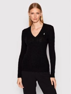 Polo Ralph Lauren Γυναίκες Πουλόβερ 211875832004 Μαύρο Regular Fit