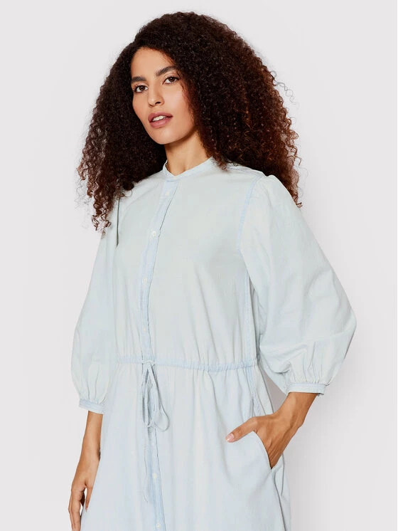 Polo Ralph Lauren Γυναίκες Φορέματα σε Στυλ Πουκάμισο & Σεμιζιέ Φόρεμα πουκάμισο 211864011001 Μπλε Regular Fit 8 Polo Ralph Lauren Γυναίκες Φορέματα σε Στυλ Πουκάμισο & Σεμιζιέ Φόρεμα πουκάμισο 211864011001 Μπλε Regular Fit - Image 6