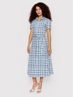 Polo Ralph Lauren Γυναίκες Φορέματα σε Στυλ Πουκάμισο & Σεμιζιέ Φόρεμα πουκάμισο 211864002002 Μπλε Regular Fit -Polo Ralph Lauren Κατάστημα unnamed file 1786