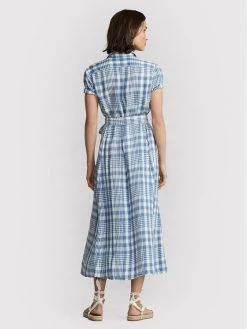 Polo Ralph Lauren Γυναίκες Φορέματα σε Στυλ Πουκάμισο & Σεμιζιέ Φόρεμα πουκάμισο 211864002002 Μπλε Regular Fit -Polo Ralph Lauren Κατάστημα unnamed file 1788