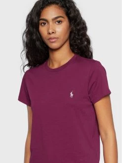 Polo Ralph Lauren Γυναίκες T-shirts T-Shirt 211847073029 Μπορντό Regular Fit -Polo Ralph Lauren Κατάστημα unnamed file 186