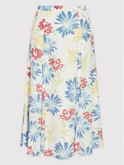 Polo Ralph Lauren Γυναίκες Midi Φούστα σε γραμμή Α 211863931001 Λευκό Regular Fit -Polo Ralph Lauren Κατάστημα unnamed file 1900