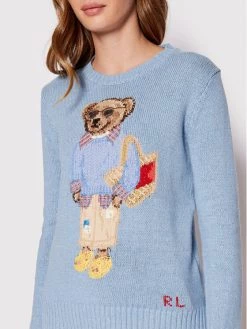 Polo Ralph Lauren Γυναίκες Πουλόβερ 211863606001 Μπλε Regular Fit -Polo Ralph Lauren Κατάστημα unnamed file 1925