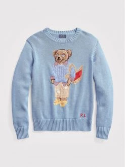 Polo Ralph Lauren Γυναίκες Πουλόβερ 211863606001 Μπλε Regular Fit -Polo Ralph Lauren Κατάστημα unnamed file 1926