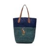 Polo Ralph Lauren Γυναίκες Τσάντες με Χερούλι Τσάντα Ns Tote 428863149004 Μπλε