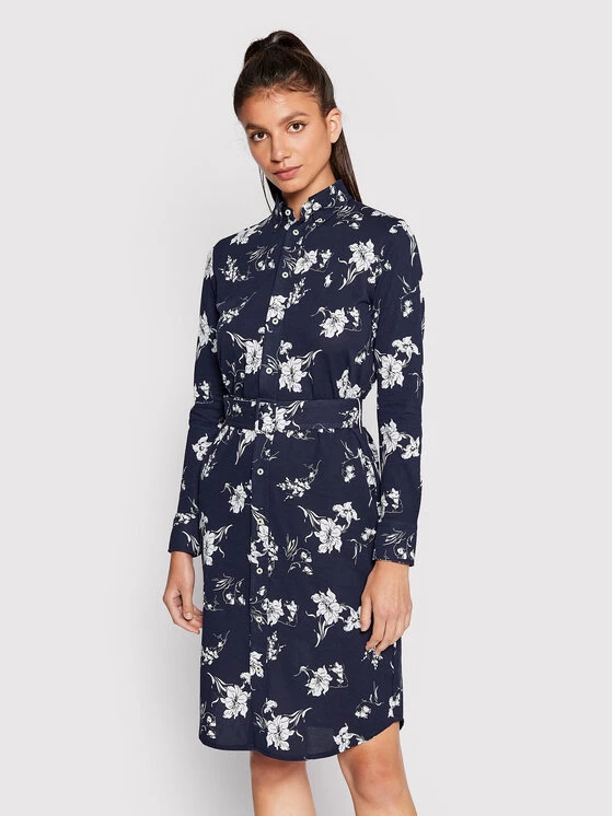 Polo Ralph Lauren Γυναίκες Φορέματα σε Στυλ Πουκάμισο & Σεμιζιέ Φόρεμα πουκάμισο 211863447001 Σκούρο μπλε Regular Fit 3 Polo Ralph Lauren Γυναίκες Φορέματα σε Στυλ Πουκάμισο & Σεμιζιέ Φόρεμα πουκάμισο 211863447001 Σκούρο μπλε Regular Fit