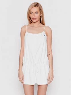 Polo Ralph Lauren Γυναίκες Ρούχα Παραλίας Φόρεμα παραλίας 21256372 Λευκό Regular Fit