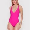 Polo Ralph Lauren Γυναίκες Ολόσωμα Μαγιό Μαγιό 21255305 Ροζ