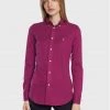 Polo Ralph Lauren Γυναίκες Casual Πουκάμισα Πουκάμισο 211664427036 Μωβ Slim Fit 2 Polo Ralph Lauren Γυναίκες Casual Πουκάμισα Πουκάμισο 211664427036 Μωβ Slim Fit -Polo Ralph Lauren Κατάστημα unnamed file 213