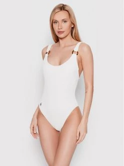 Polo Ralph Lauren Γυναίκες Ολόσωμα Μαγιό Μαγιό 21252304 Λευκό