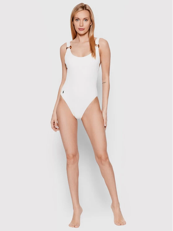 Polo Ralph Lauren Γυναίκες Ολόσωμα Μαγιό Μαγιό 21252304 Λευκό 4 Polo Ralph Lauren Γυναίκες Ολόσωμα Μαγιό Μαγιό 21252304 Λευκό - Image 2