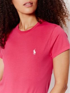 Polo Ralph Lauren Γυναίκες T-shirts T-Shirt 211847073020 Ροζ Regular Fit -Polo Ralph Lauren Κατάστημα unnamed file 2158