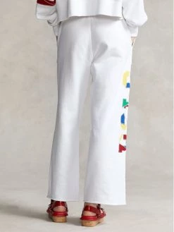 Polo Ralph Lauren Γυναίκες Παντελόνια Φόρμας Παντελόνι φόρμας 211863306001 Λευκό Regular Fit -Polo Ralph Lauren Κατάστημα unnamed file 2163