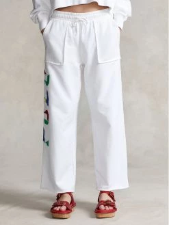 Polo Ralph Lauren Γυναίκες Παντελόνια Φόρμας Παντελόνι φόρμας 211863306001 Λευκό Regular Fit -Polo Ralph Lauren Κατάστημα unnamed file 2164