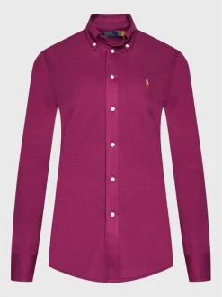 Polo Ralph Lauren Γυναίκες Casual Πουκάμισα Πουκάμισο 211664427036 Μωβ Slim Fit -Polo Ralph Lauren Κατάστημα unnamed file 217