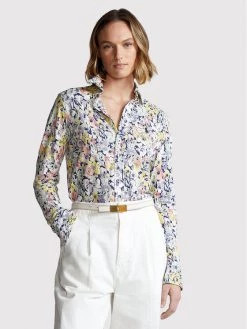 Polo Ralph Lauren Γυναίκες Casual Πουκάμισα Πουκάμισο 211863288001 Έγχρωμο Regular Fit