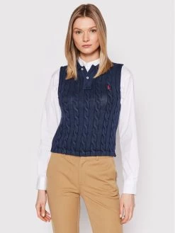 Polo Ralph Lauren Γυναίκες Πουλόβερ 211863281002 Σκούρο μπλε Regular Fit