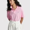 Polo Ralph Lauren Γυναίκες Μπλούζες Polo Polo 211863280001 Ροζ Boxy Fit -Polo Ralph Lauren Κατάστημα unnamed file 2197
