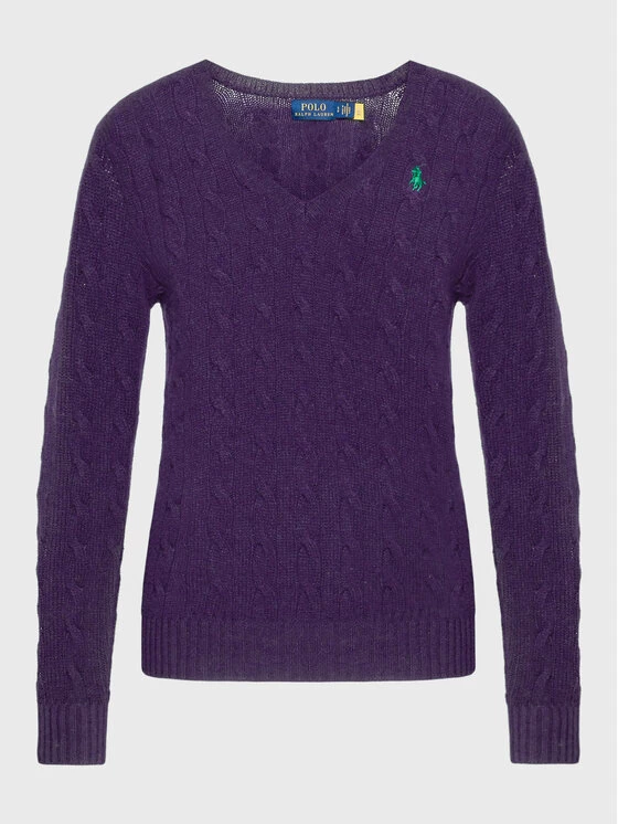 Polo Ralph Lauren Γυναίκες Πουλόβερ 211875832012 Μωβ Regular Fit 7 Polo Ralph Lauren Γυναίκες Πουλόβερ 211875832012 Μωβ Regular Fit - Image 5