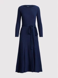 Polo Ralph Lauren Γυναίκες Πλεκτά Φορέματα Φόρεμα υφασμάτινο 211856694002 Σκούρο μπλε Regular Fit -Polo Ralph Lauren Κατάστημα unnamed file 2222