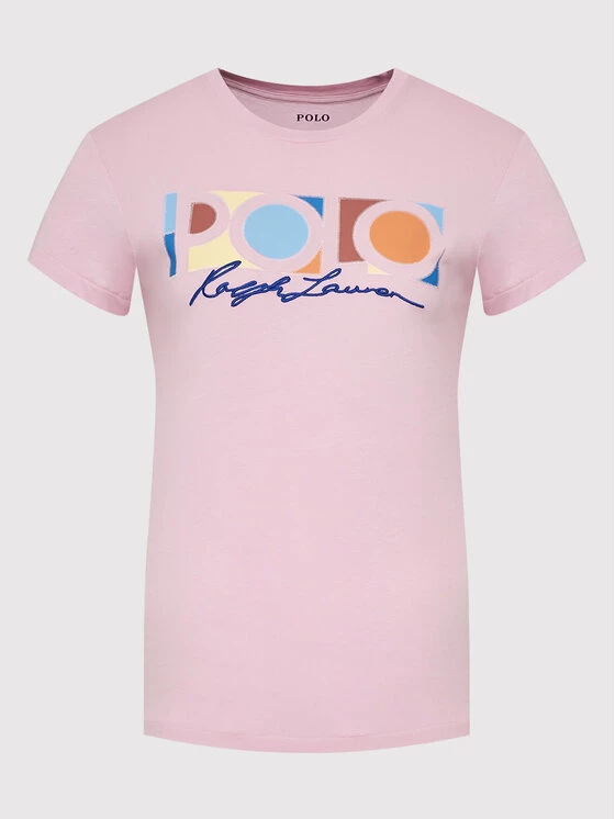 Polo Ralph Lauren Γυναίκες T-shirts T-Shirt 211856637005 Ροζ Regular Fit 7 Polo Ralph Lauren Γυναίκες T-shirts T-Shirt 211856637005 Ροζ Regular Fit - Image 5