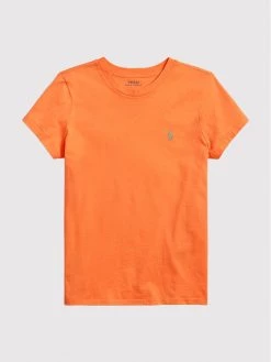 Polo Ralph Lauren Γυναίκες T-shirts T-Shirt 211847073018 Πορτοκαλί Regular Fit -Polo Ralph Lauren Κατάστημα unnamed file 2249