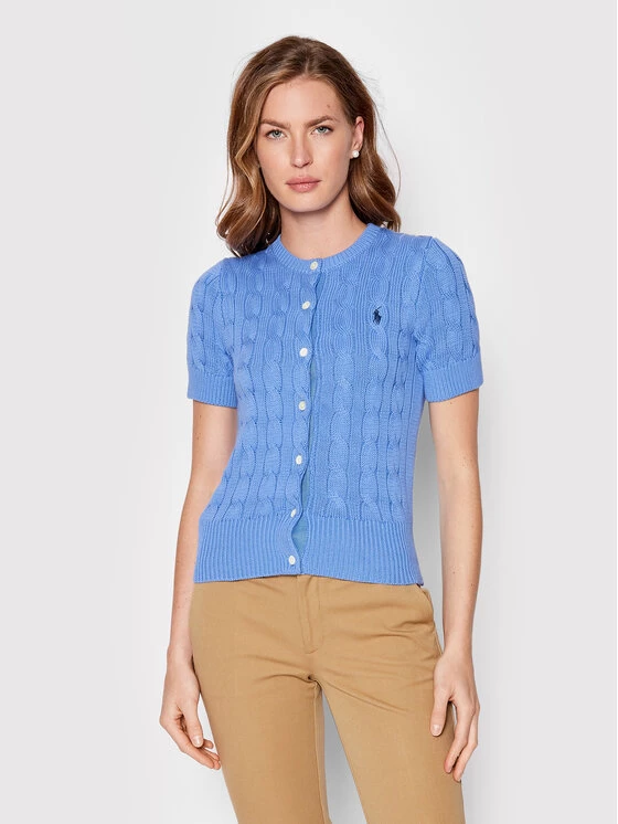 Polo Ralph Lauren Γυναίκες Ζακέτες Ζακέτα 211863612002 Μπλε Slim Fit 3 Polo Ralph Lauren Γυναίκες Ζακέτες Ζακέτα 211863612002 Μπλε Slim Fit