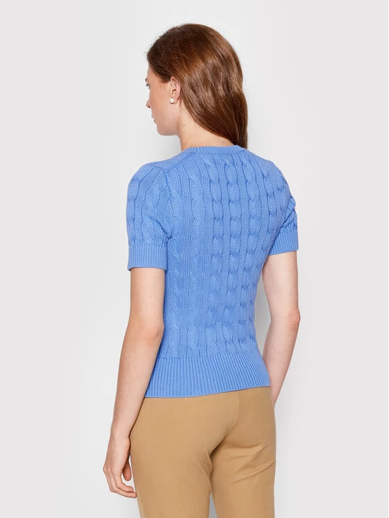 Polo Ralph Lauren Γυναίκες Ζακέτες Ζακέτα 211863612002 Μπλε Slim Fit 5 Polo Ralph Lauren Γυναίκες Ζακέτες Ζακέτα 211863612002 Μπλε Slim Fit - Image 3