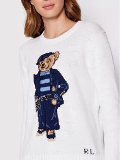 Polo Ralph Lauren Γυναίκες Πουλόβερ 211863592001 Λευκό Straight Fit -Polo Ralph Lauren Κατάστημα unnamed file 2293