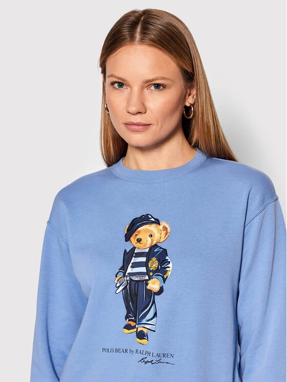 Polo Ralph Lauren Γυναίκες Μπλούζες Μπλούζα 211863432001 Μπλε Regular Fit 6 Polo Ralph Lauren Γυναίκες Μπλούζες Μπλούζα 211863432001 Μπλε Regular Fit - Image 4