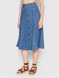 Polo Ralph Lauren Γυναίκες Φούστες Τζιν Φούστα τζιν 211863244001 Μπλε Regular Fit