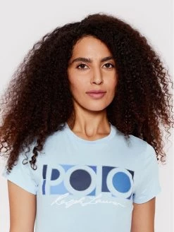 Polo Ralph Lauren Γυναίκες T-shirts T-Shirt 211856637007 Μπλε Regular Fit -Polo Ralph Lauren Κατάστημα unnamed file 231
