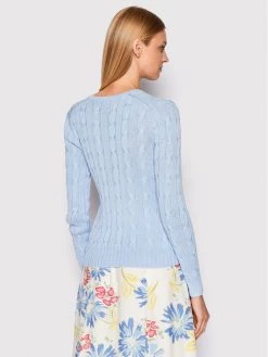 Polo Ralph Lauren Γυναίκες Πουλόβερ 211580008086 Μπλε Regular Fit -Polo Ralph Lauren Κατάστημα unnamed file 2348