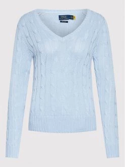 Polo Ralph Lauren Γυναίκες Πουλόβερ 211580008086 Μπλε Regular Fit -Polo Ralph Lauren Κατάστημα unnamed file 2350