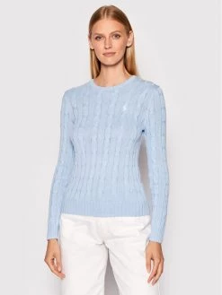 Polo Ralph Lauren Γυναίκες Πουλόβερ 211580009108 Μπλε Regular Fit