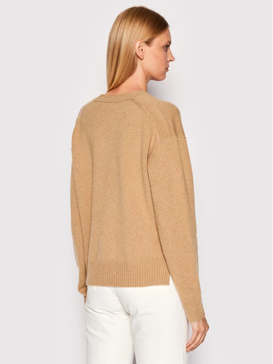 Polo Ralph Lauren Γυναίκες Ζακέτες Ζακέτα 211872735001 Καφέ Regular Fit 5 Polo Ralph Lauren Γυναίκες Ζακέτες Ζακέτα 211872735001 Καφέ Regular Fit - Image 3