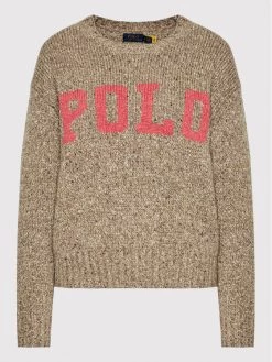 Polo Ralph Lauren Γυναίκες Πουλόβερ Lsl 211815712003 Καφέ Regular Fit -Polo Ralph Lauren Κατάστημα unnamed file 2453