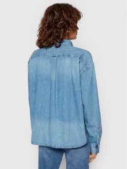 Polo Ralph Lauren Γυναίκες Casual Πουκάμισα Τζιν πουκάμισο 211843863001 Μπλε Relaxed Fit -Polo Ralph Lauren Κατάστημα unnamed file 2456