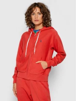 Polo Ralph Lauren Γυναίκες Μπλούζες Με Κουκούλα Μπλούζα 211794396012 Κόκκινο Regular Fit