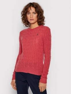 Polo Ralph Lauren Γυναίκες Πουλόβερ 211525764051 Κόκκινο Regular Fit