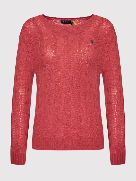 Polo Ralph Lauren Γυναίκες Πουλόβερ 211525764051 Κόκκινο Regular Fit 7 Polo Ralph Lauren Γυναίκες Πουλόβερ 211525764051 Κόκκινο Regular Fit - Image 5