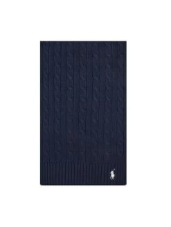 Polo Ralph Lauren Άνδρες Κασκόλ & Φουλάρια Πασμίνα Ct Cble Scrf 455849473002 Σκούρο μπλε