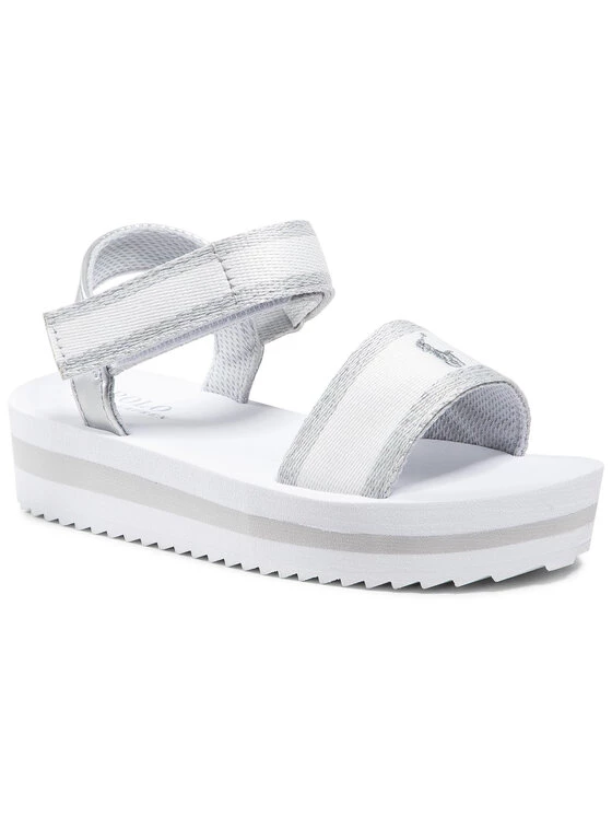 Polo Ralph Lauren Γυναίκες Σανδάλια Marlina Λευκό 3 Polo Ralph Lauren Γυναίκες Σανδάλια Marlina Λευκό