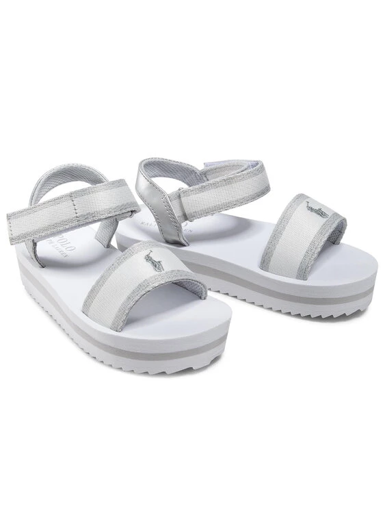 Polo Ralph Lauren Γυναίκες Σανδάλια Marlina Λευκό 7 Polo Ralph Lauren Γυναίκες Σανδάλια Marlina Λευκό - Image 5