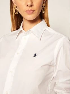 Polo Ralph Lauren Γυναίκες Casual Πουκάμισα Πουκάμισο Lsl 211806180 Λευκό Classic Fit -Polo Ralph Lauren Κατάστημα unnamed file 2536