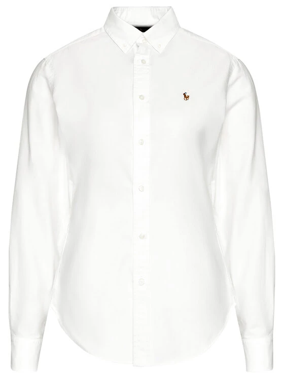 Polo Ralph Lauren Γυναίκες Casual Πουκάμισα Πουκάμισο Polo Bsr 211806181003 Λευκό Classic Fit 7 Polo Ralph Lauren Γυναίκες Casual Πουκάμισα Πουκάμισο Polo Bsr 211806181003 Λευκό Classic Fit - Image 5