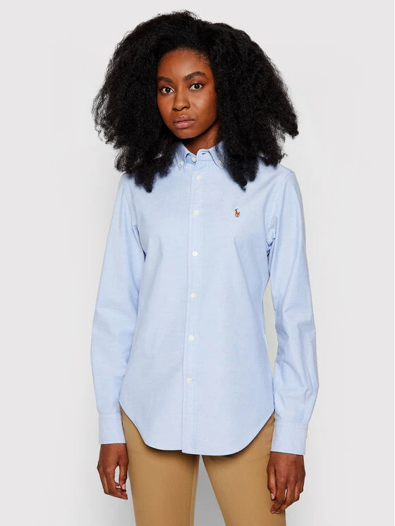 Polo Ralph Lauren Γυναίκες Casual Πουκάμισα Πουκάμισο Lsl 211806181 Μπλε Classic Fit 3 Polo Ralph Lauren Γυναίκες Casual Πουκάμισα Πουκάμισο Lsl 211806181 Μπλε Classic Fit