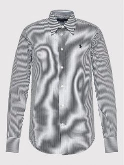 Polo Ralph Lauren Γυναίκες Casual Πουκάμισα Πουκάμισο 211780676002 Μαύρο Classic Fit -Polo Ralph Lauren Κατάστημα unnamed file 2569