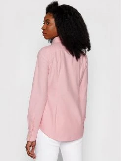 Polo Ralph Lauren Γυναίκες Casual Πουκάμισα Πουκάμισο Washed Oxford 211743355 Ροζ Slim Fit -Polo Ralph Lauren Κατάστημα unnamed file 2579